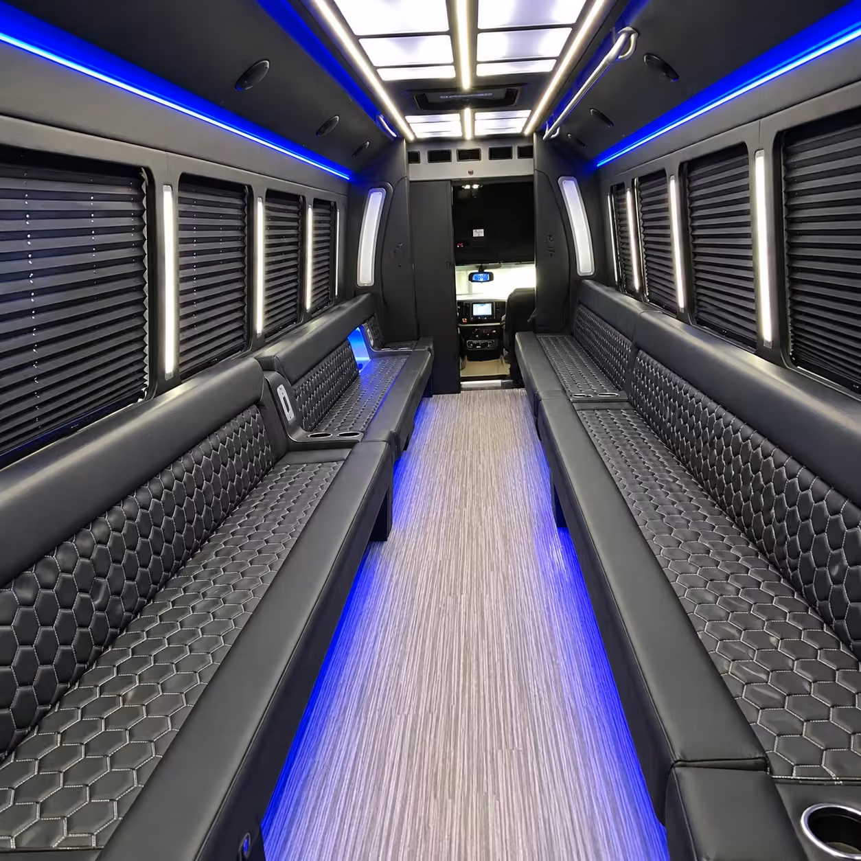 miami party bus interior